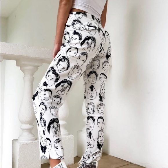 Black and white dress pants - Picture 2 of 2